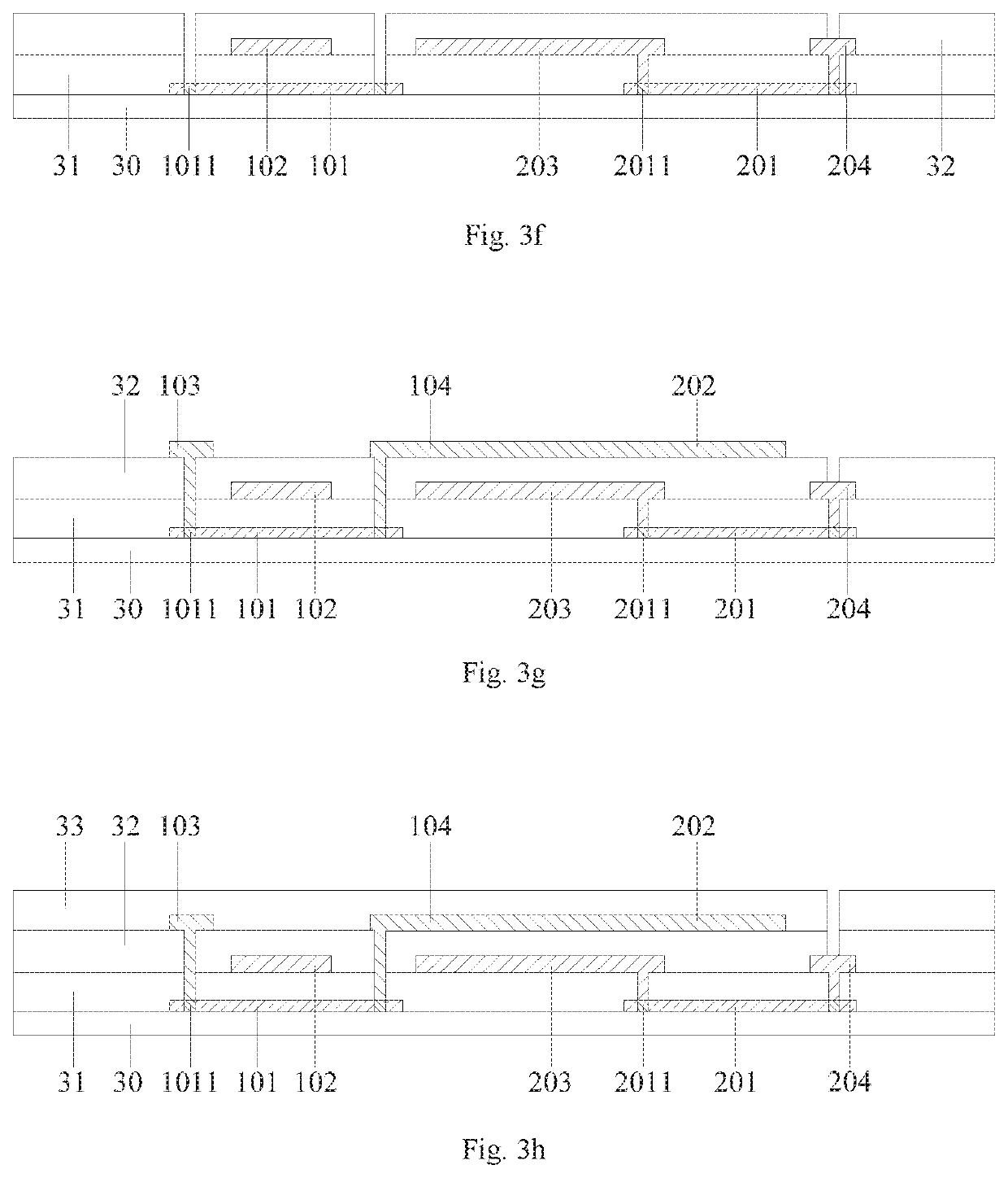 Array substrate for OLED display device