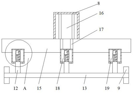 Electric welding device for building construction