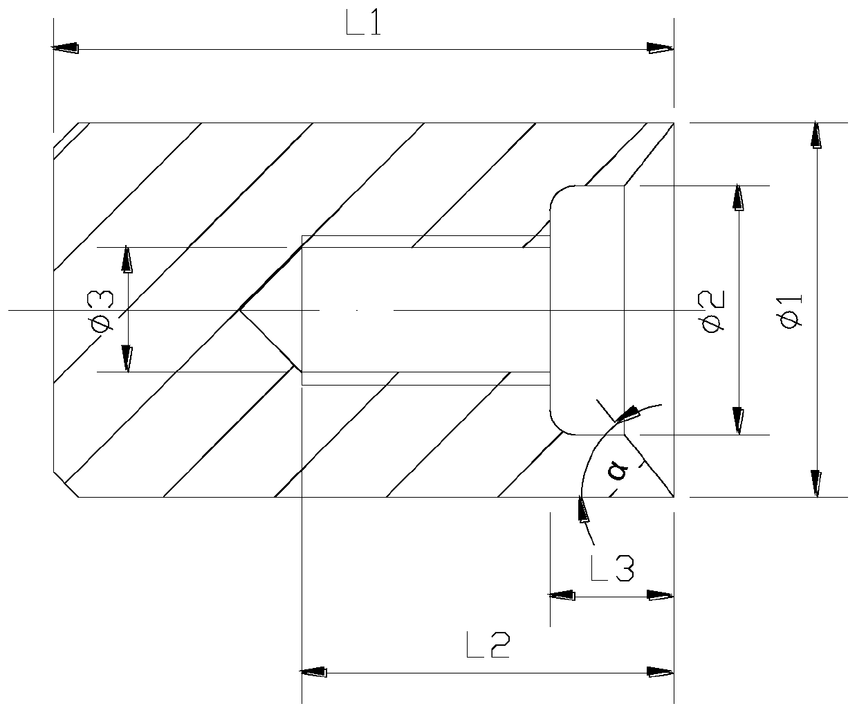 Method for hole sealing by means of expansion manner