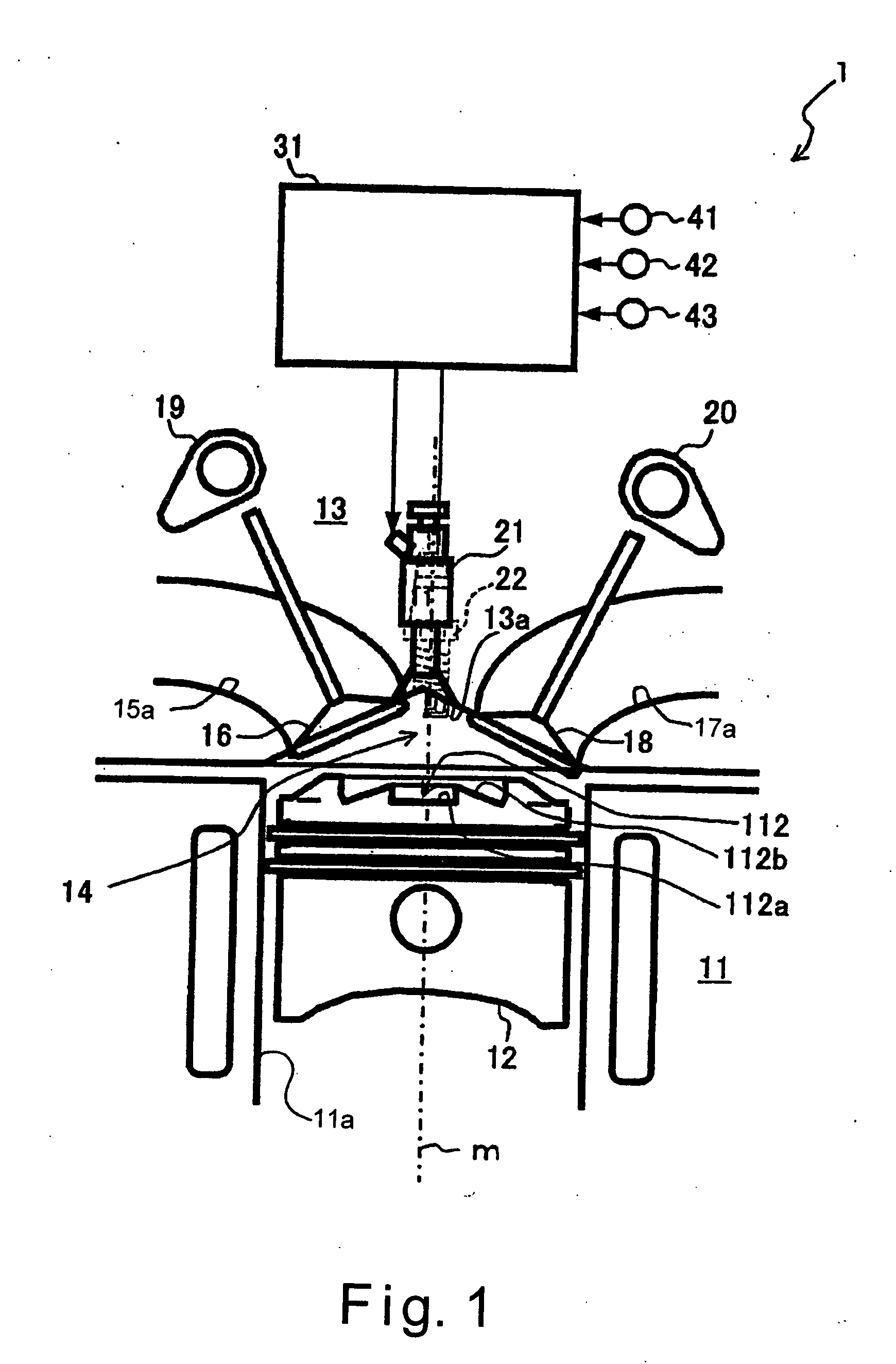 Direct fuel injection internal combustion engine