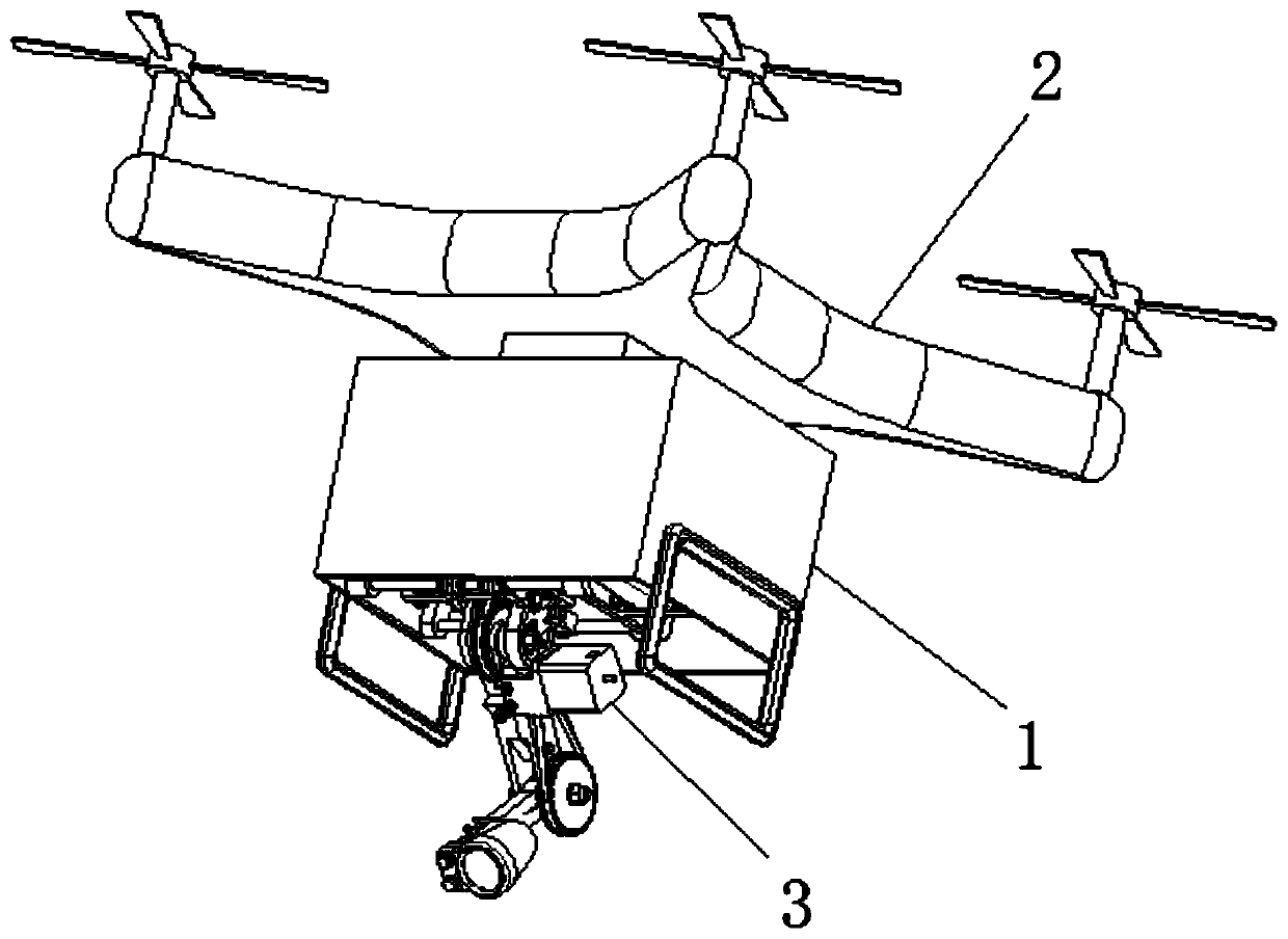 A kind of unmanned aerial vehicle image sensor control device and control method thereof