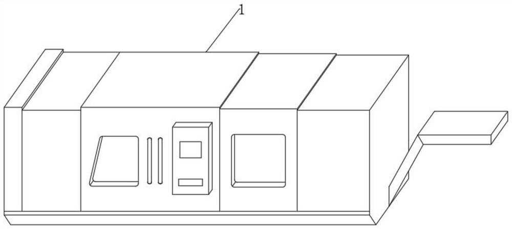 Numerical control lathe for precision machining