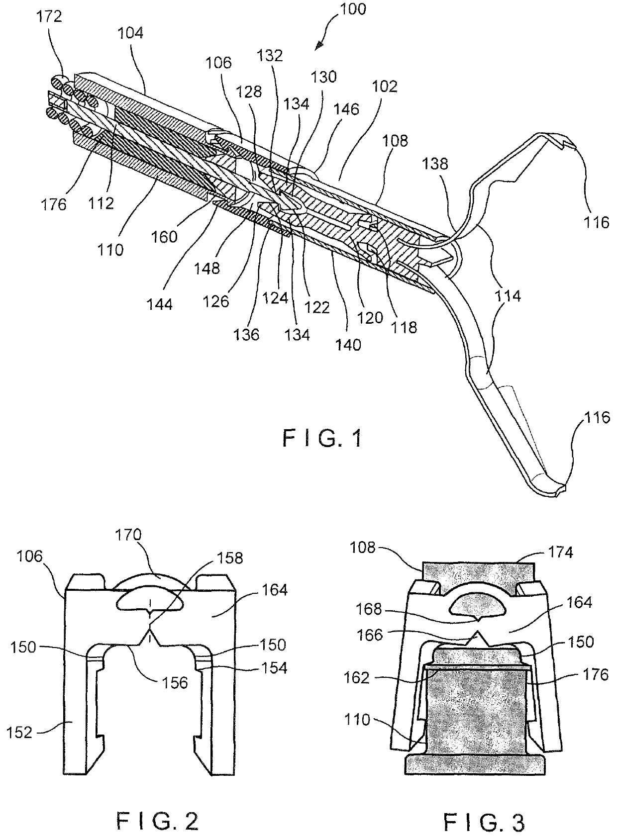 Stretch hoop coupler for reloadable hemostasis clipping device
