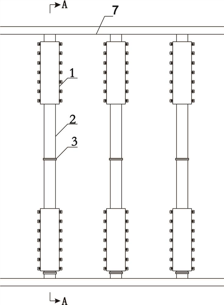 Method for preventing muck from being accumulated on upper surface of foundation pit supporting beam