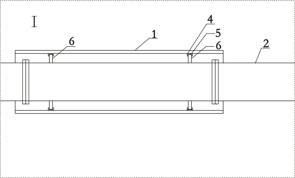 Method for preventing muck from being accumulated on upper surface of foundation pit supporting beam