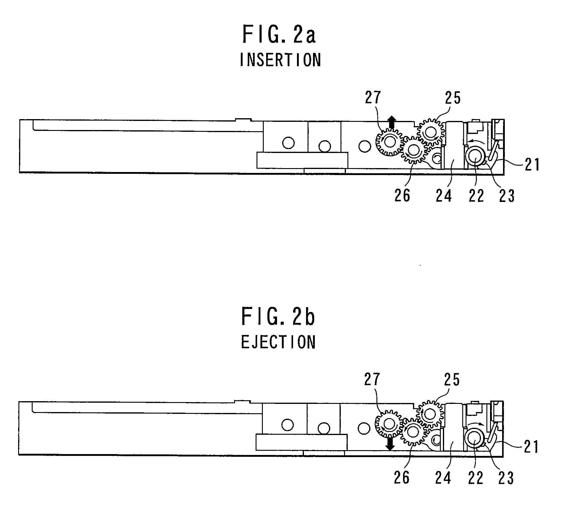 Disk carrying device and optical disk recording/reproducing device