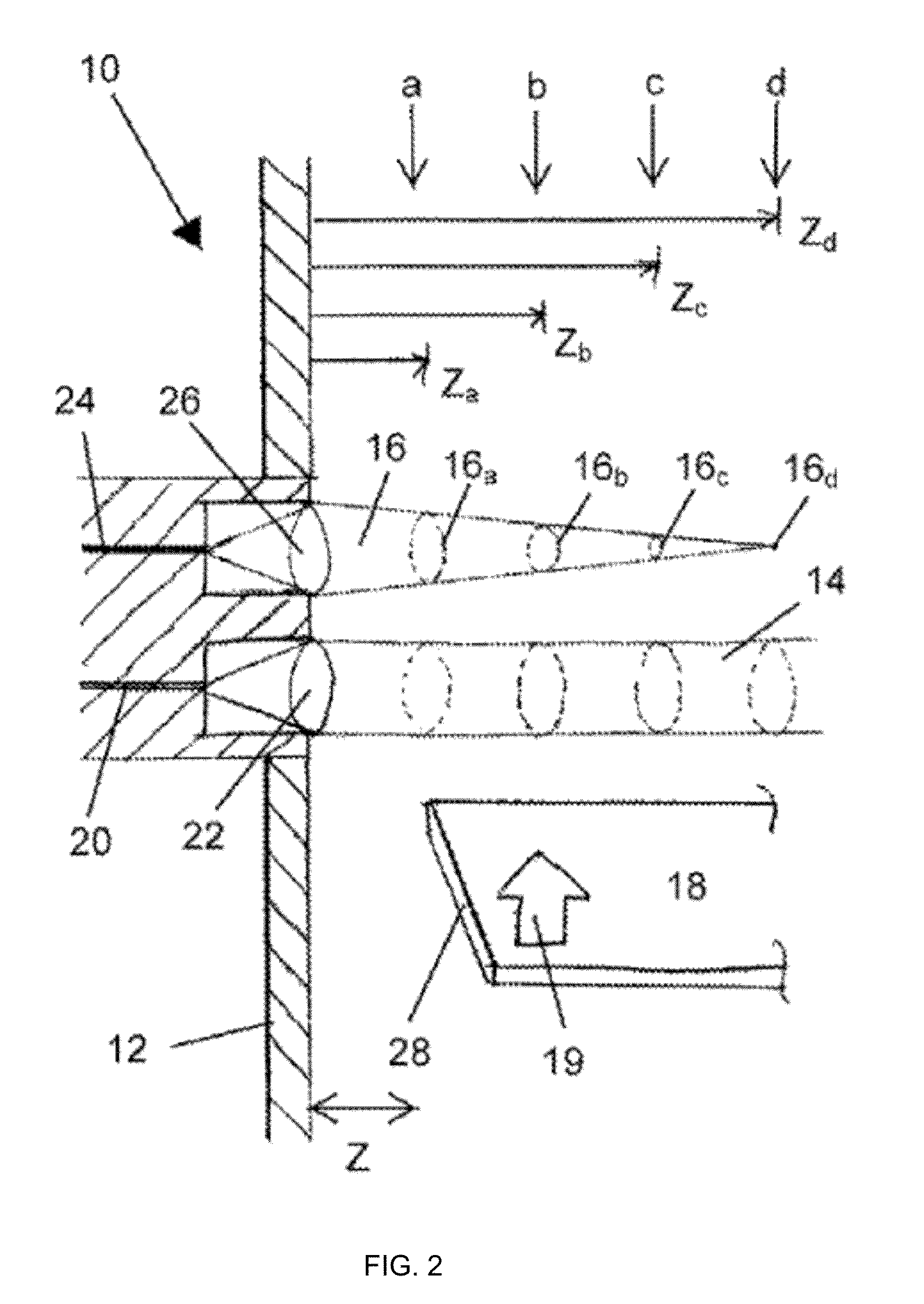 Method for detecting foreign object damage in turbomachinery