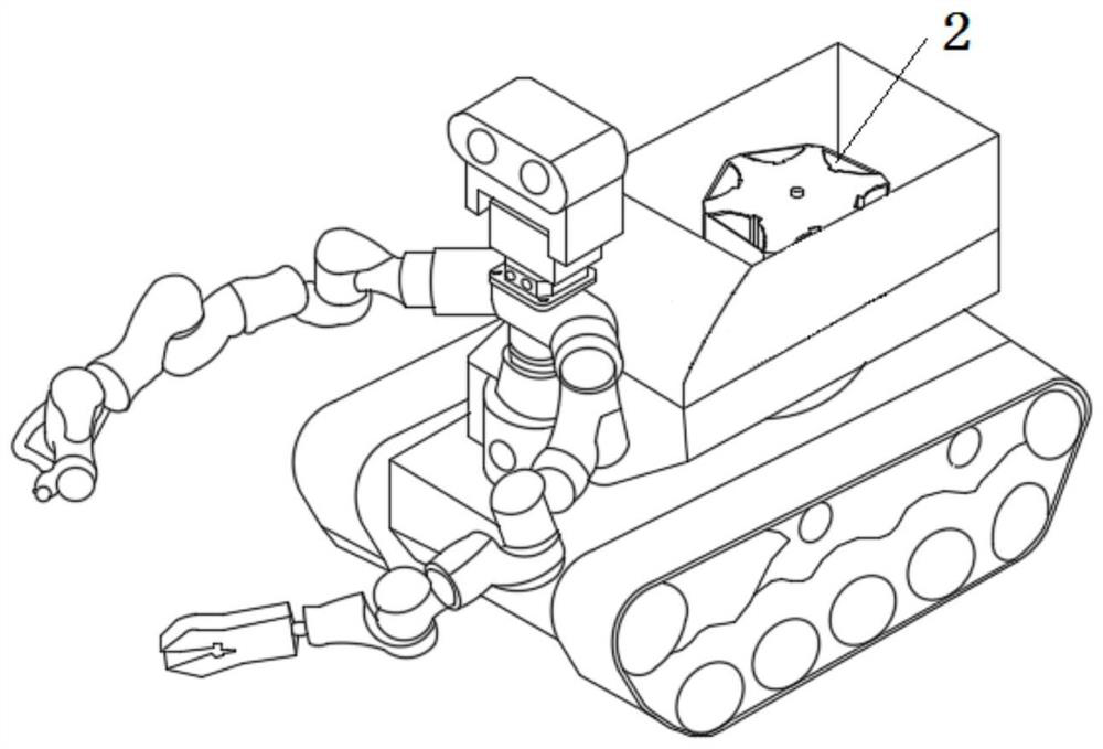 Storage device and method for robotic soil collection