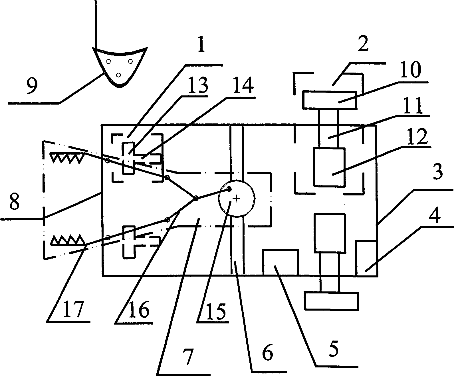 Pliers-type fighting robot