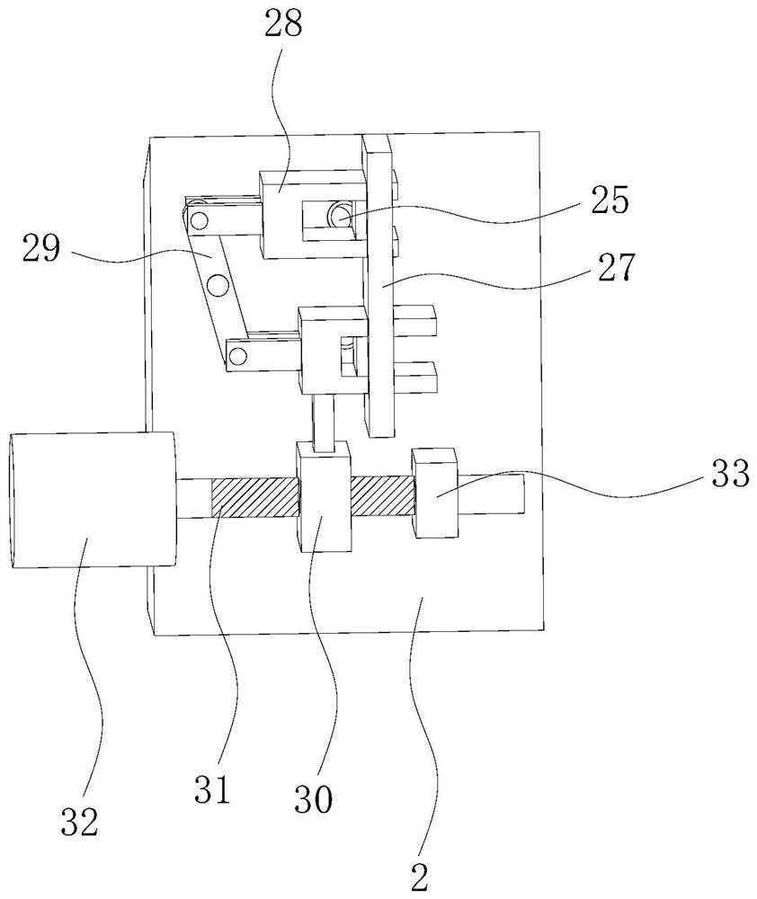 An automatic ventilating device for a duck shed for breeding meat ducks with a mesh frame