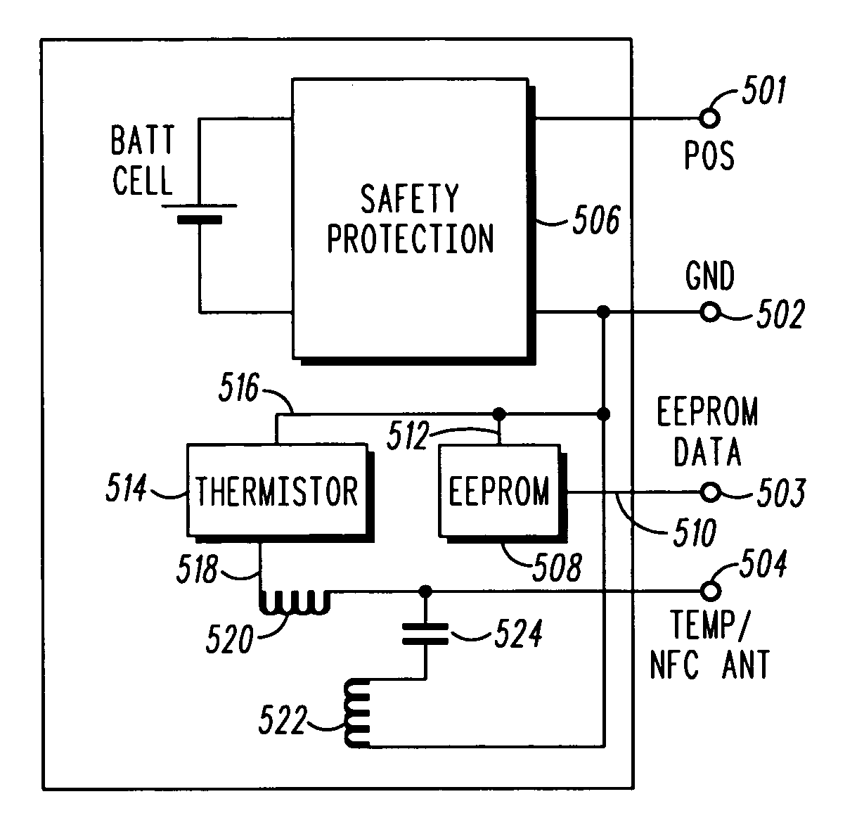 Wireless communication device with integrated battery/antenna system
