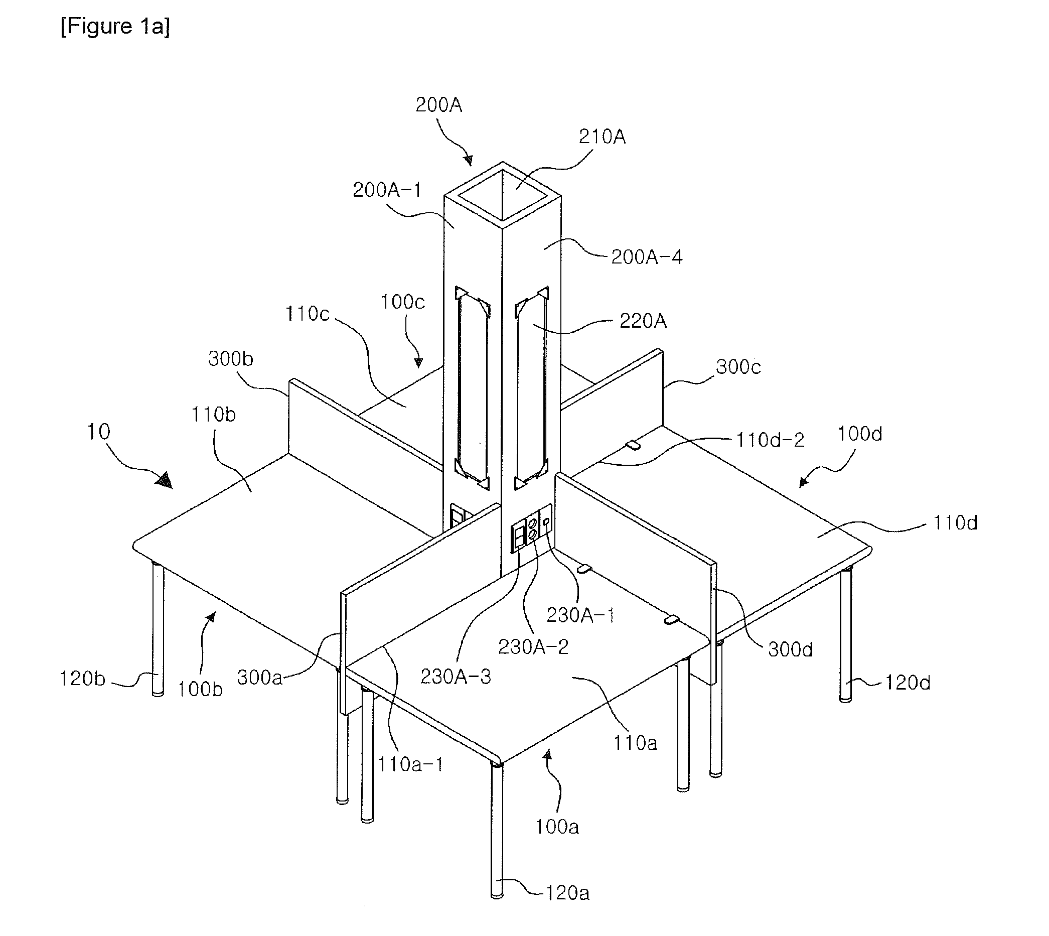 Furniture system and method for arranging the same