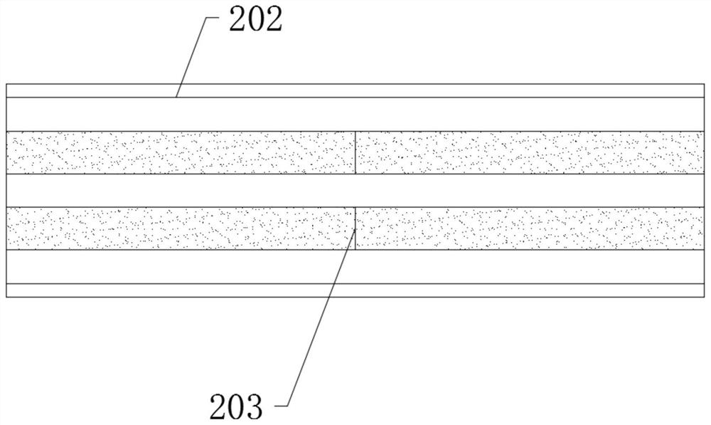 Anti-deflection belt conveyor