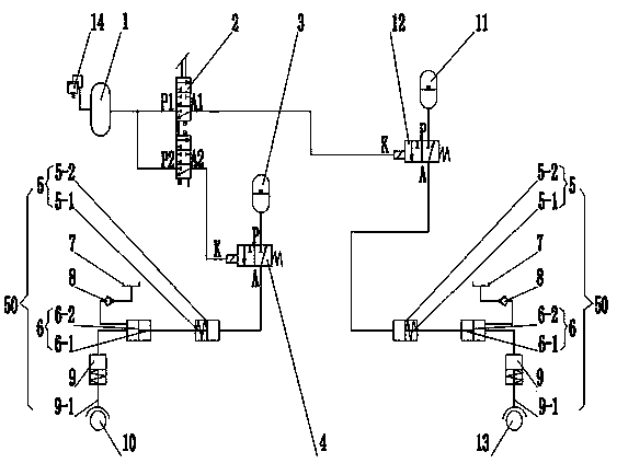 Braking method of a vehicle booster braking device