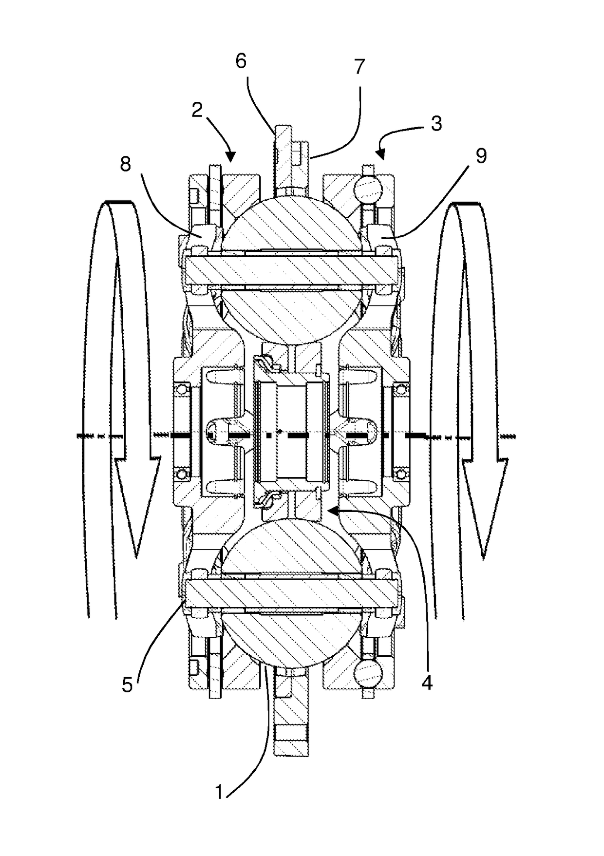 Abuse mode torque limiting control method for a ball-type continuously variable transmission