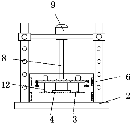 Garbage compaction device with deodorizing function
