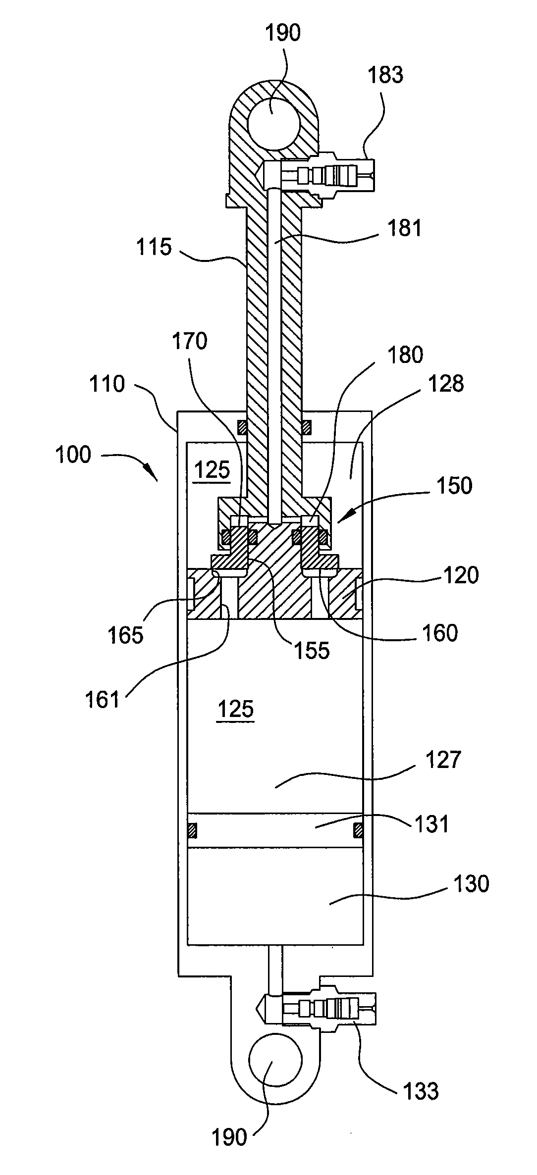 Methods and apparatus for combined variable damping and variable spring rate suspension