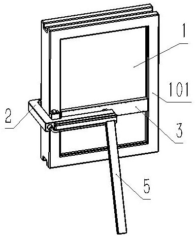 Double-sided glass cleaning device