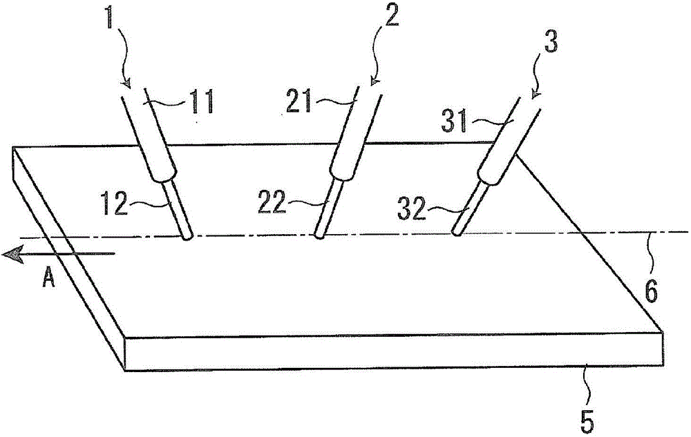 Submerged arc welding method for steel sheets