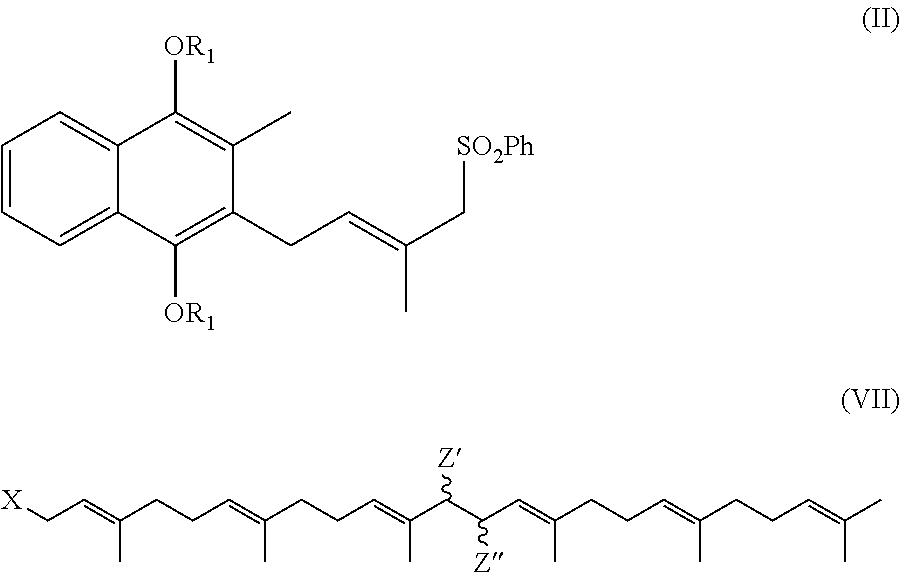 Process for preparation of MK-7 type of vitamin K2