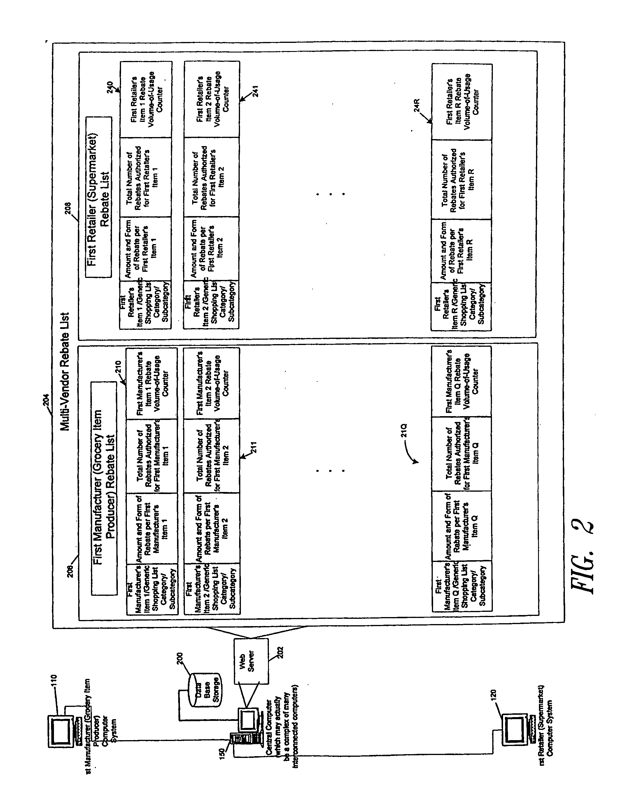 Multi-vendor transactions based on near-immediate rebate detection