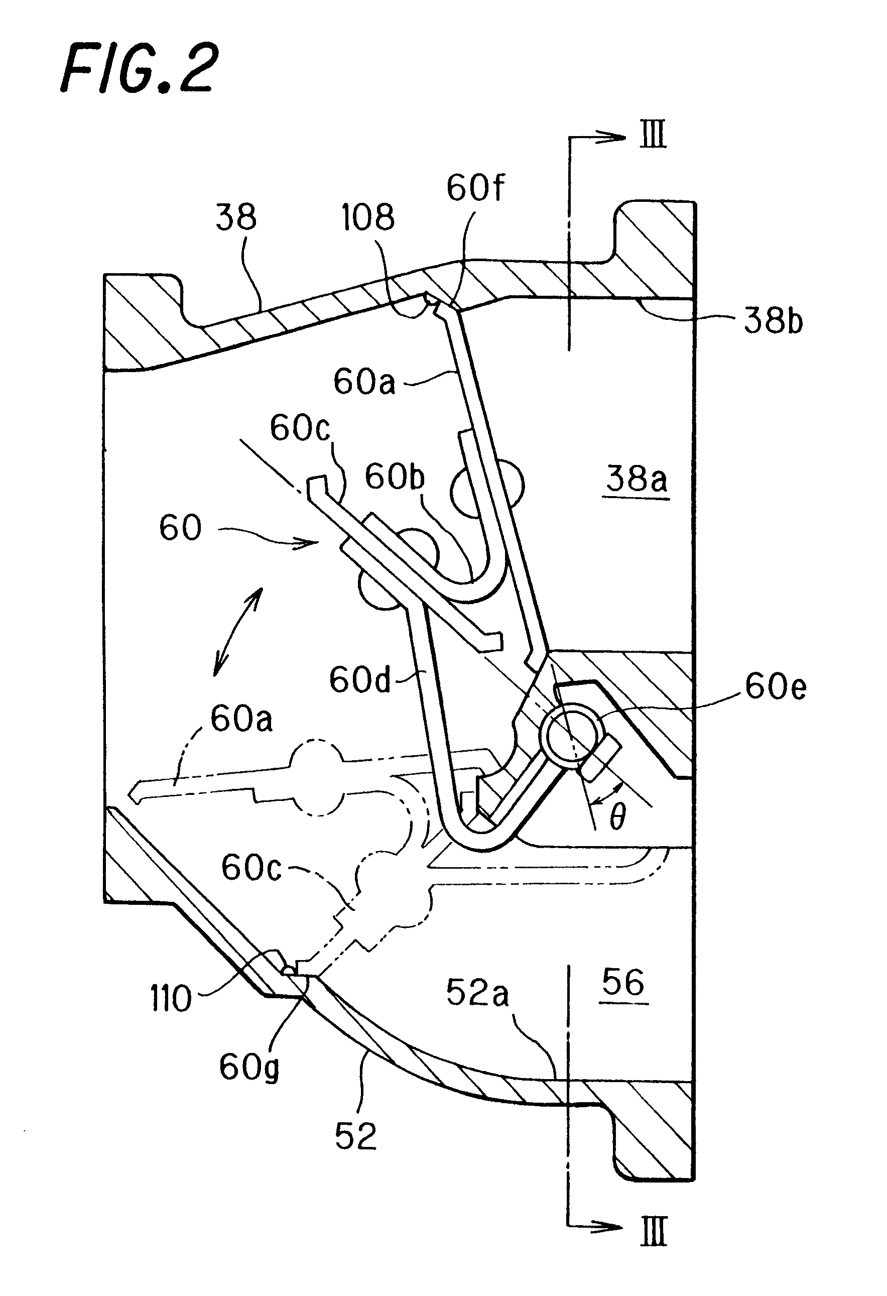 Exhaust switch-over valve malfunction detection system of internal combustion engine