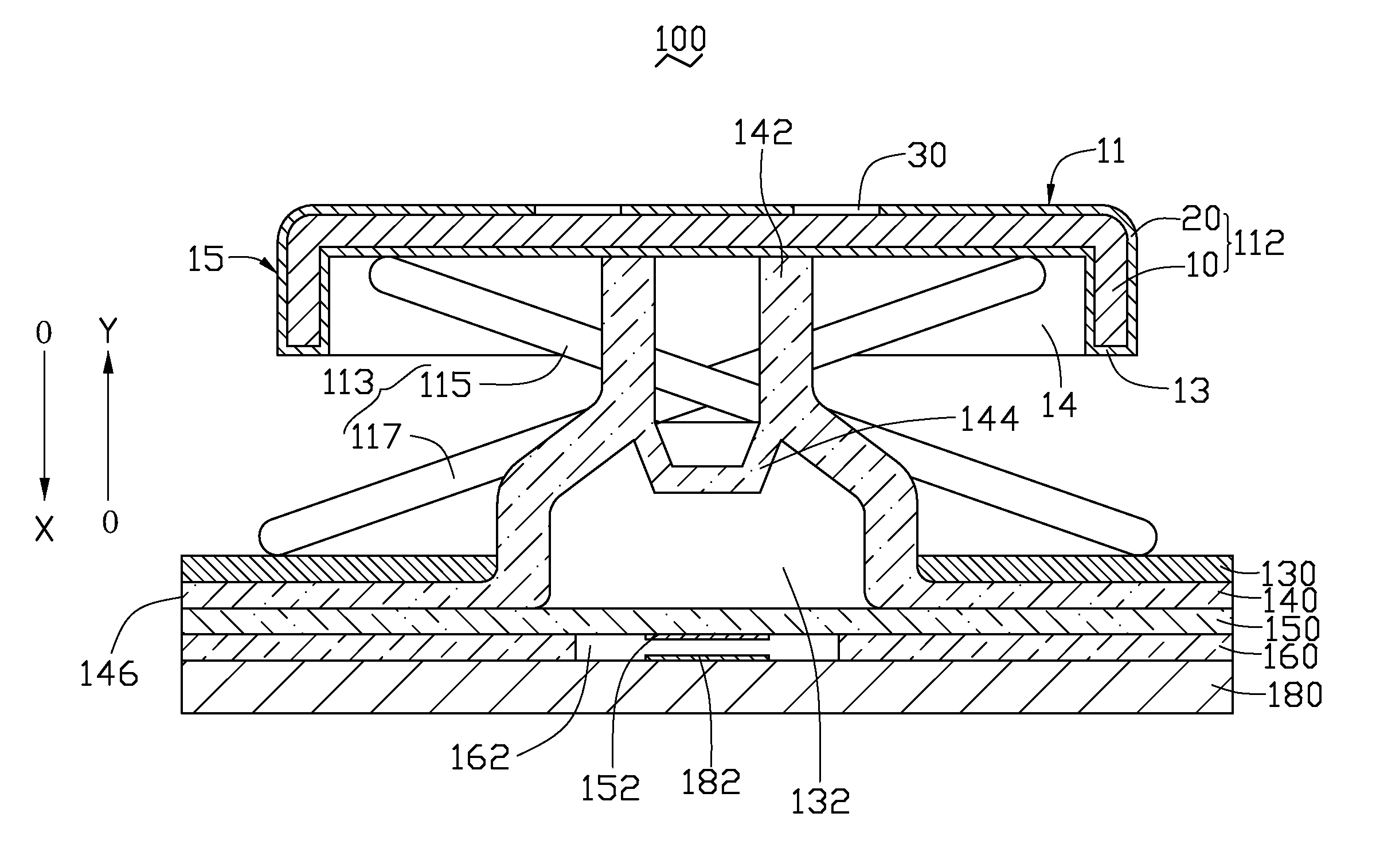 Key module and manufacturing method for keycap thereof