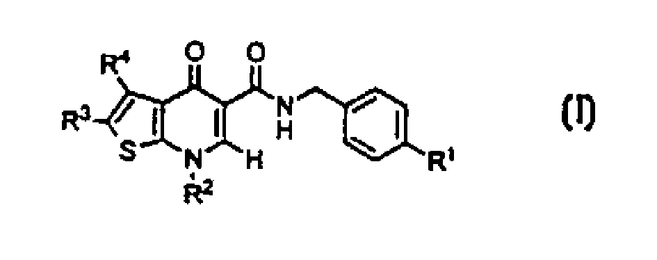 4-oxo-4,7-dihydro-thieno [2,3-b] pyridine-5-carboxamides as antiviral agent