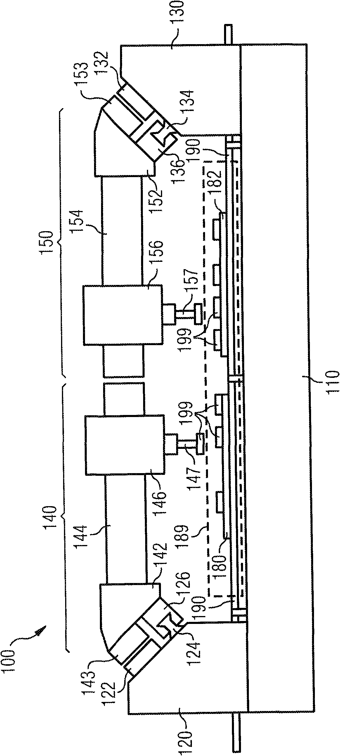 Automatic placement machine for placing electrical and/or optical components on substrates