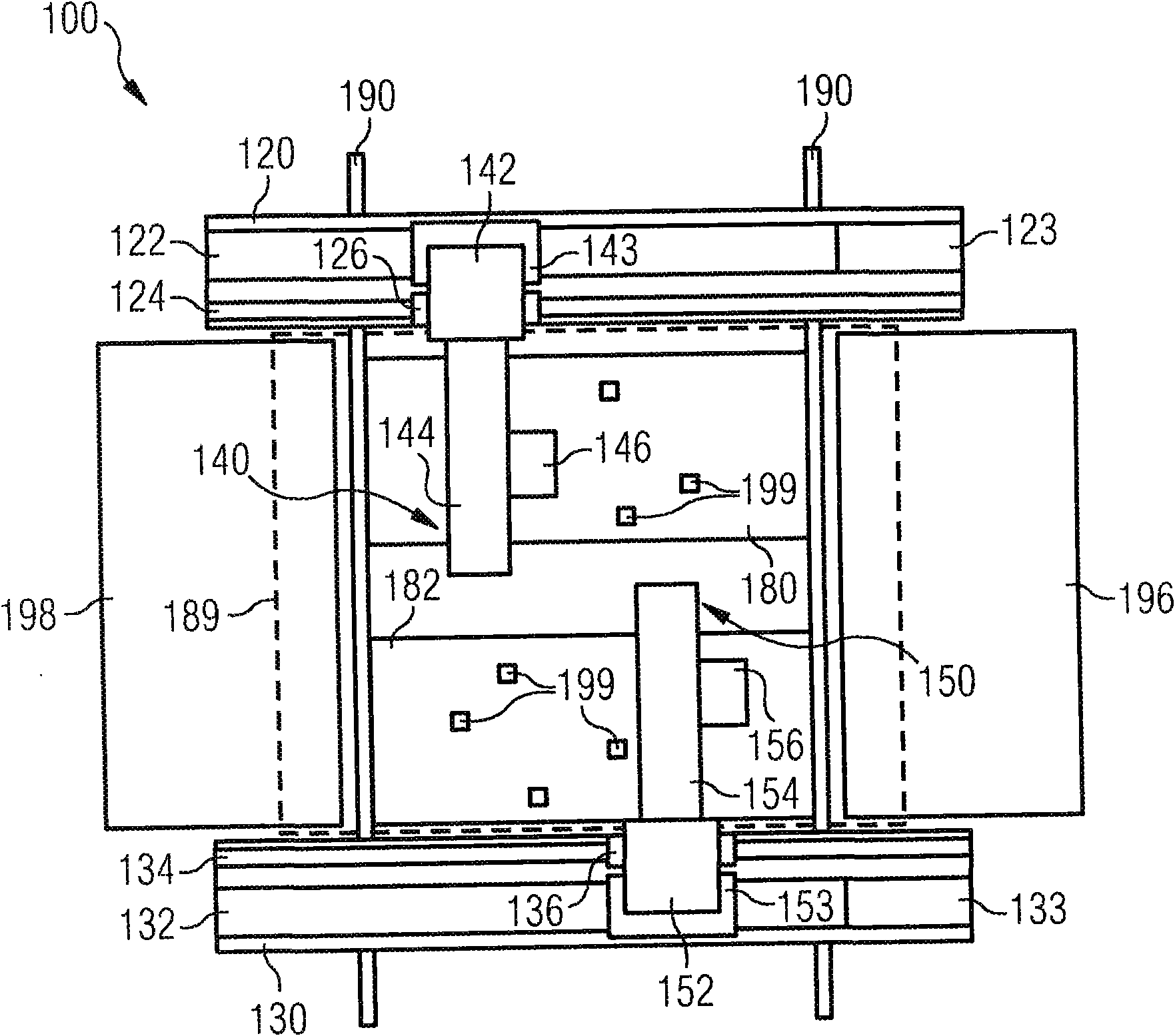 Automatic placement machine for placing electrical and/or optical components on substrates