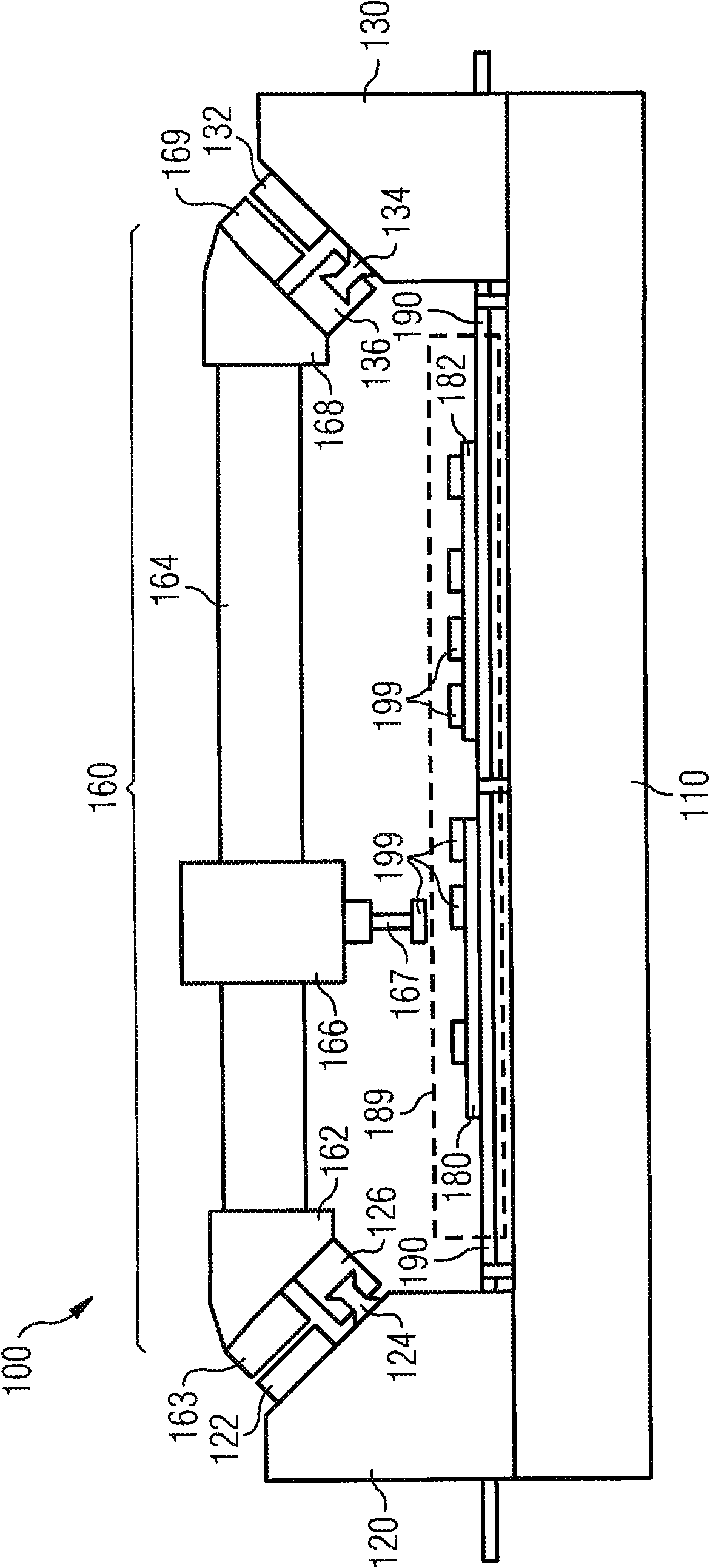 Automatic placement machine for placing electrical and/or optical components on substrates