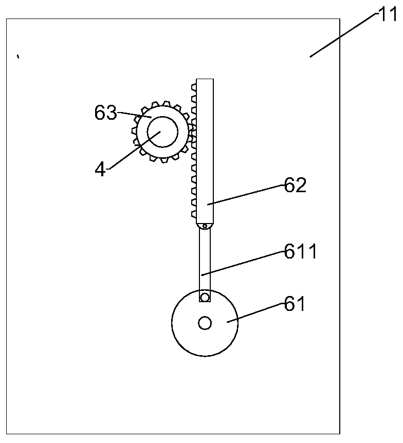 A drum type mulberry leaf drying device