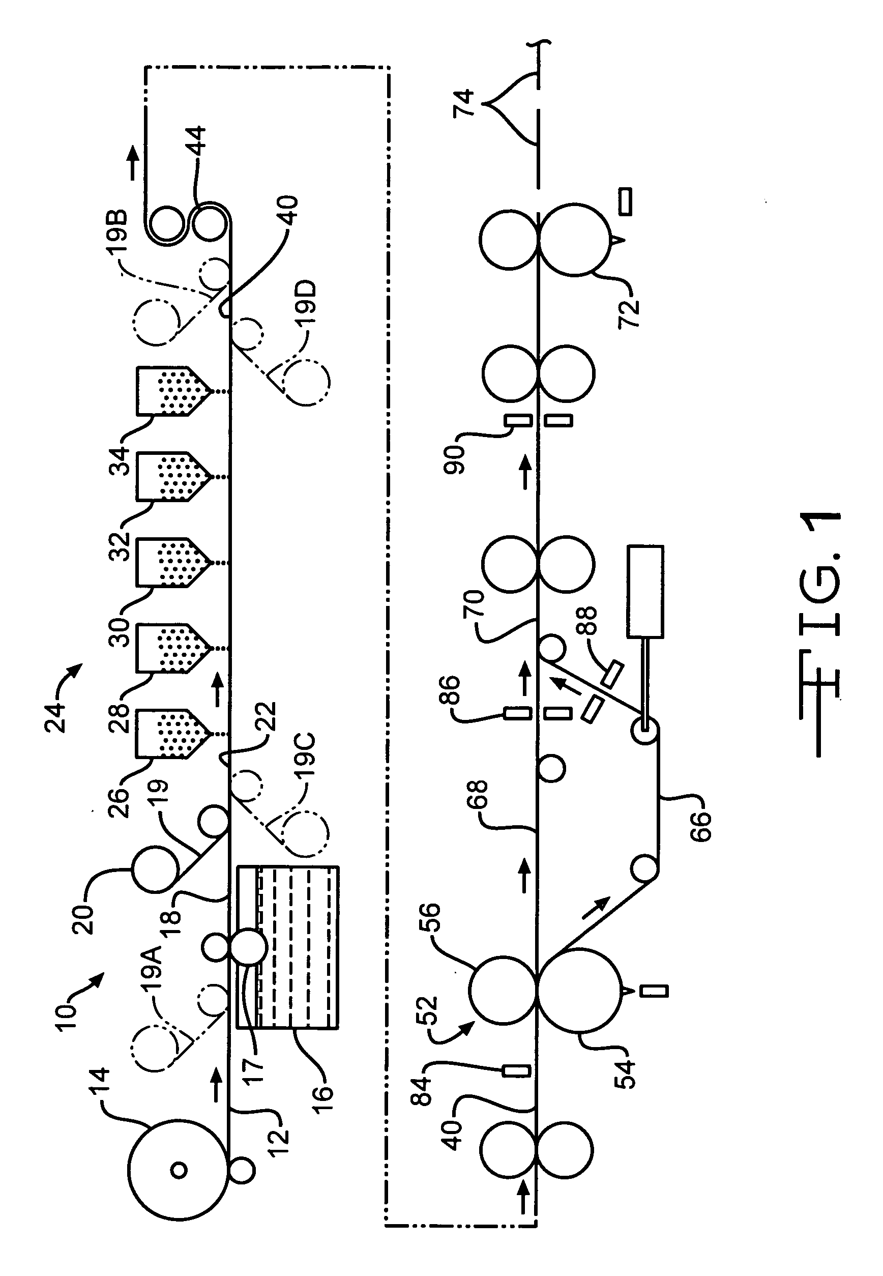 Shingle with reinforced nail zone and method of manufacturing