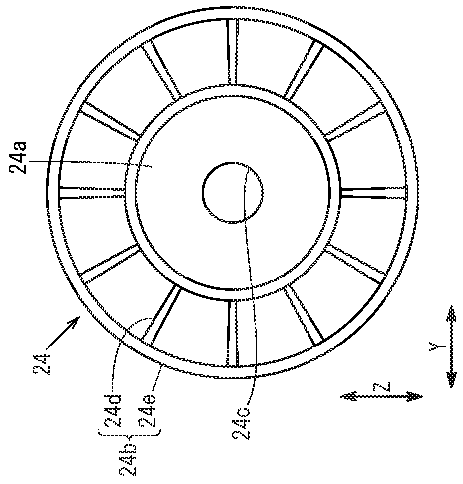 Fixing structure of wire bobbin and fixing method of the same