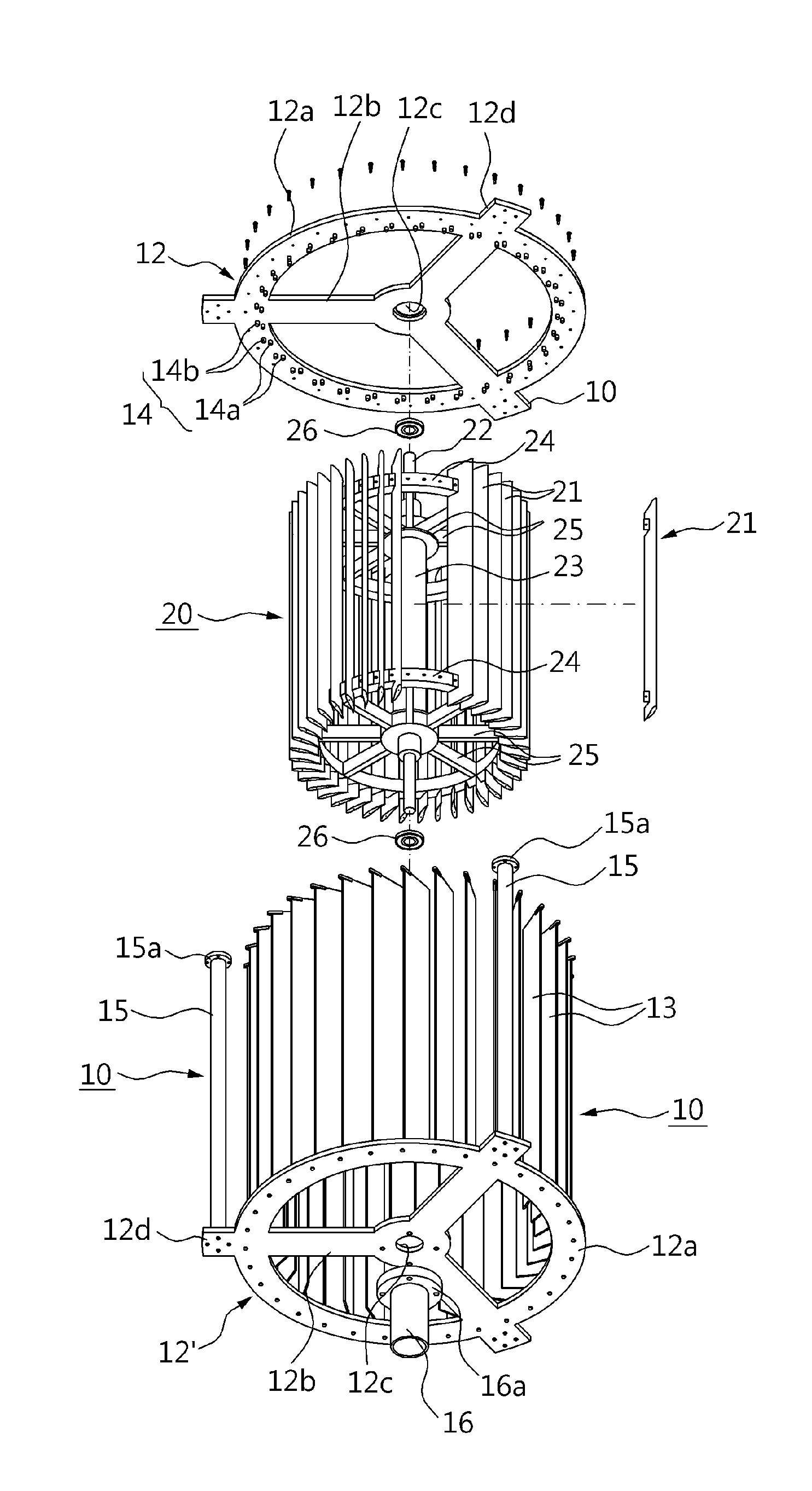 Multipurpose rotary device and generating system including same