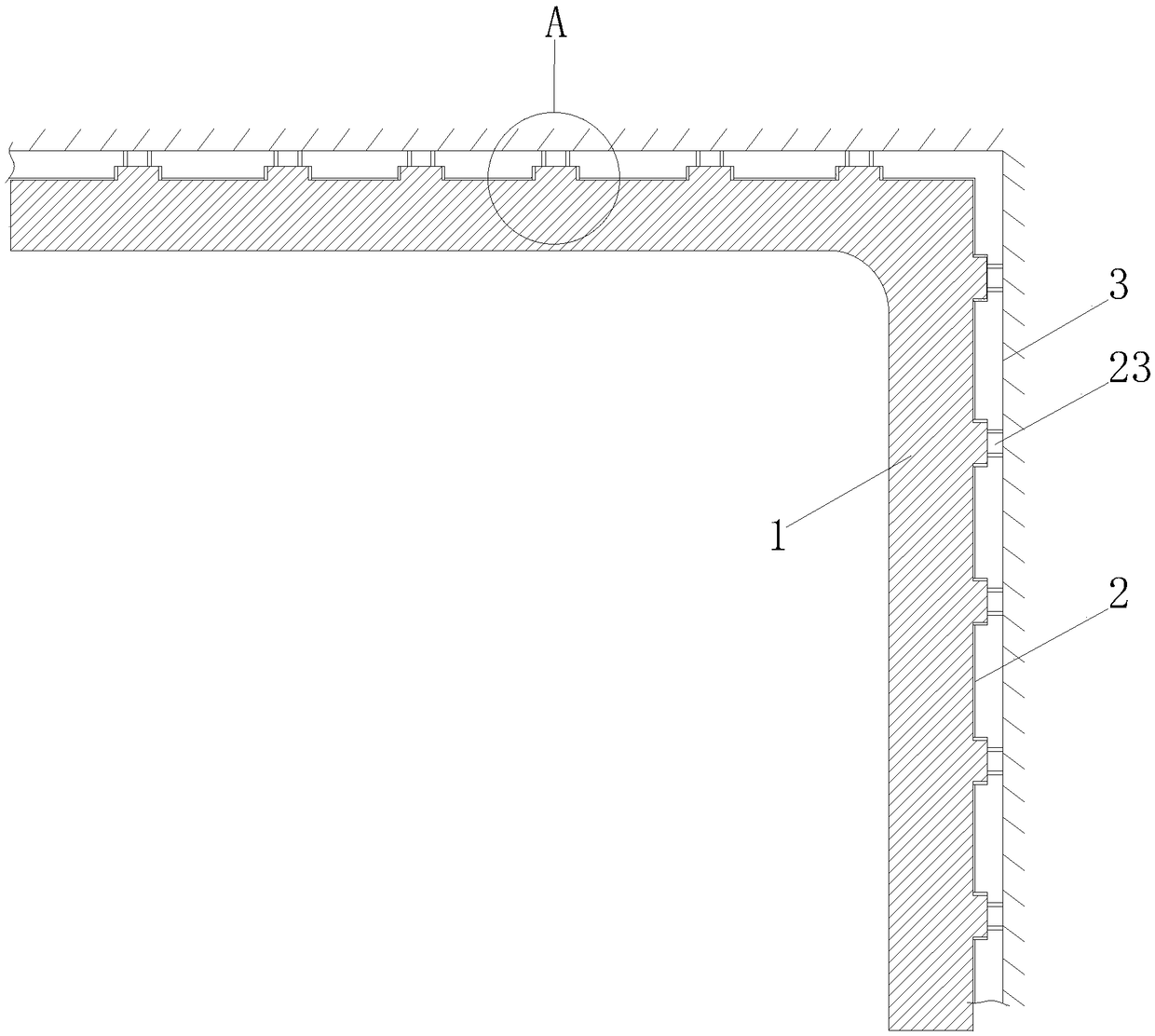 Rapid-assembling-type ceiling plate and construction technology thereof