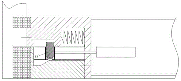 An electrical switchgear using pneumatically opened and closed sliding doors