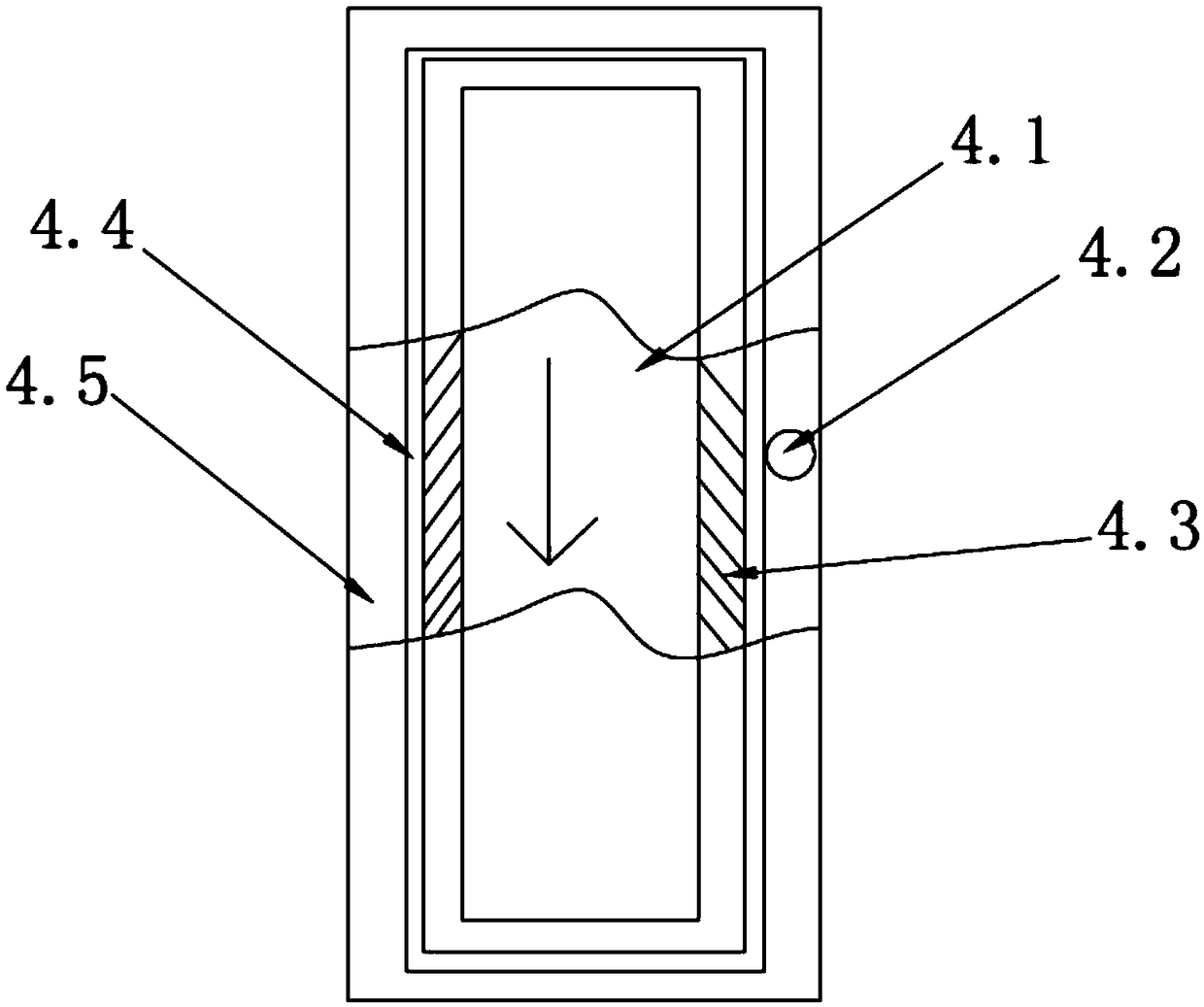 Beverage filling space sterilizing and disinfecting device