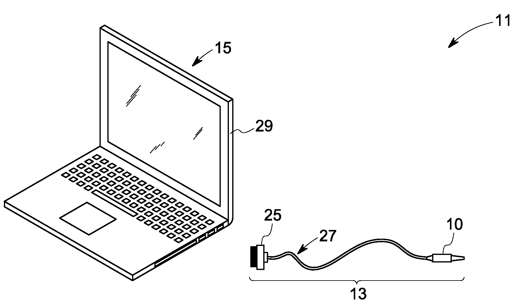 Ultrasound probe with replaceable head portion