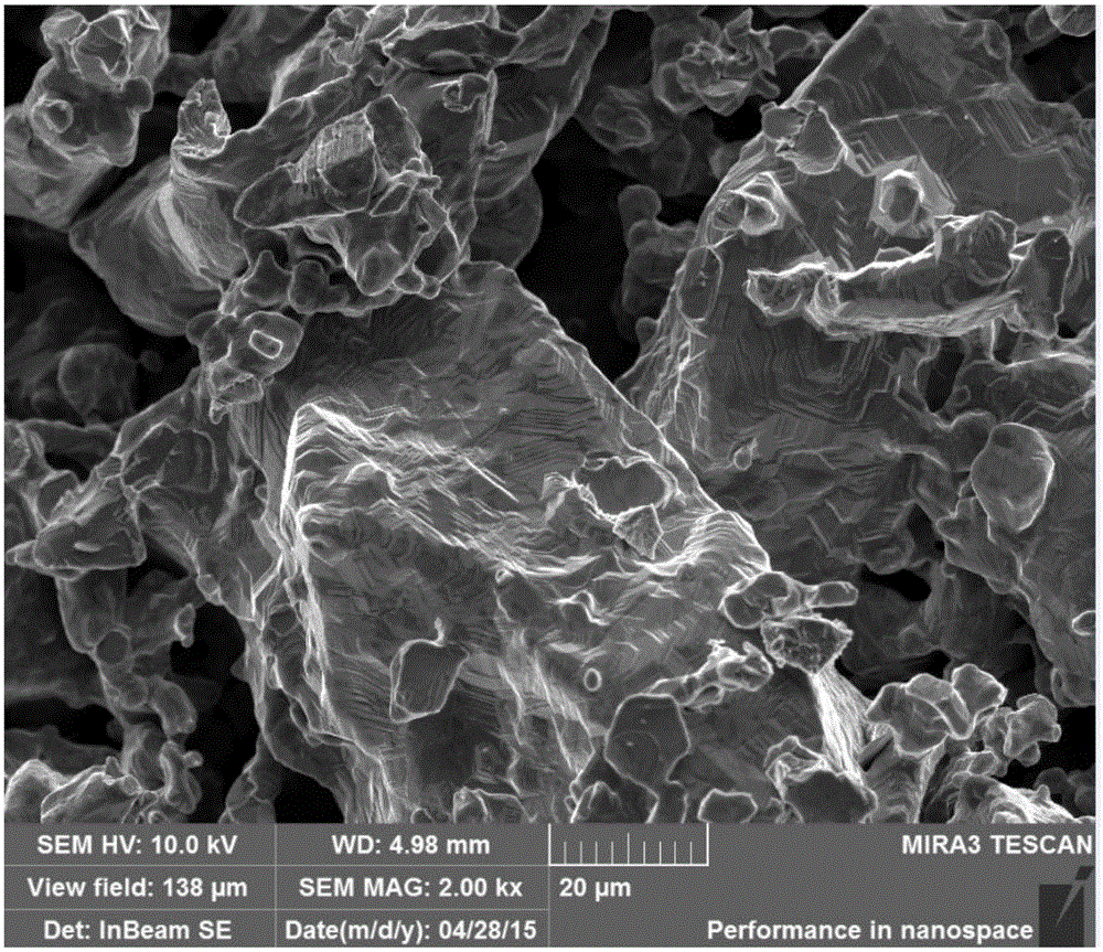 Method for preparing porous titanium dioxide block material from porous titanium surface oxidation