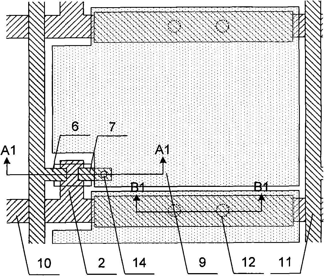 TFT-LCD (Thin Film Transistor Liquid Crystal Display) array substrate and manufacture method thereof