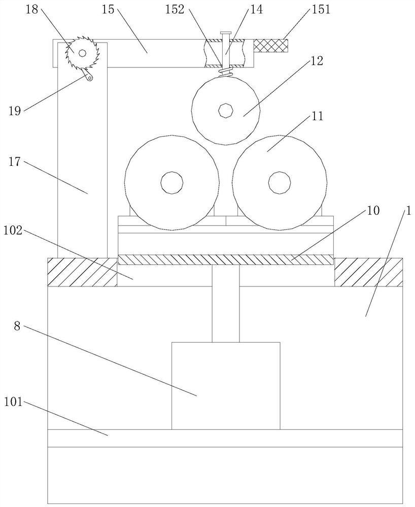 A Cylindrical Grinding Device Applicable to Shafts with Different Diameters