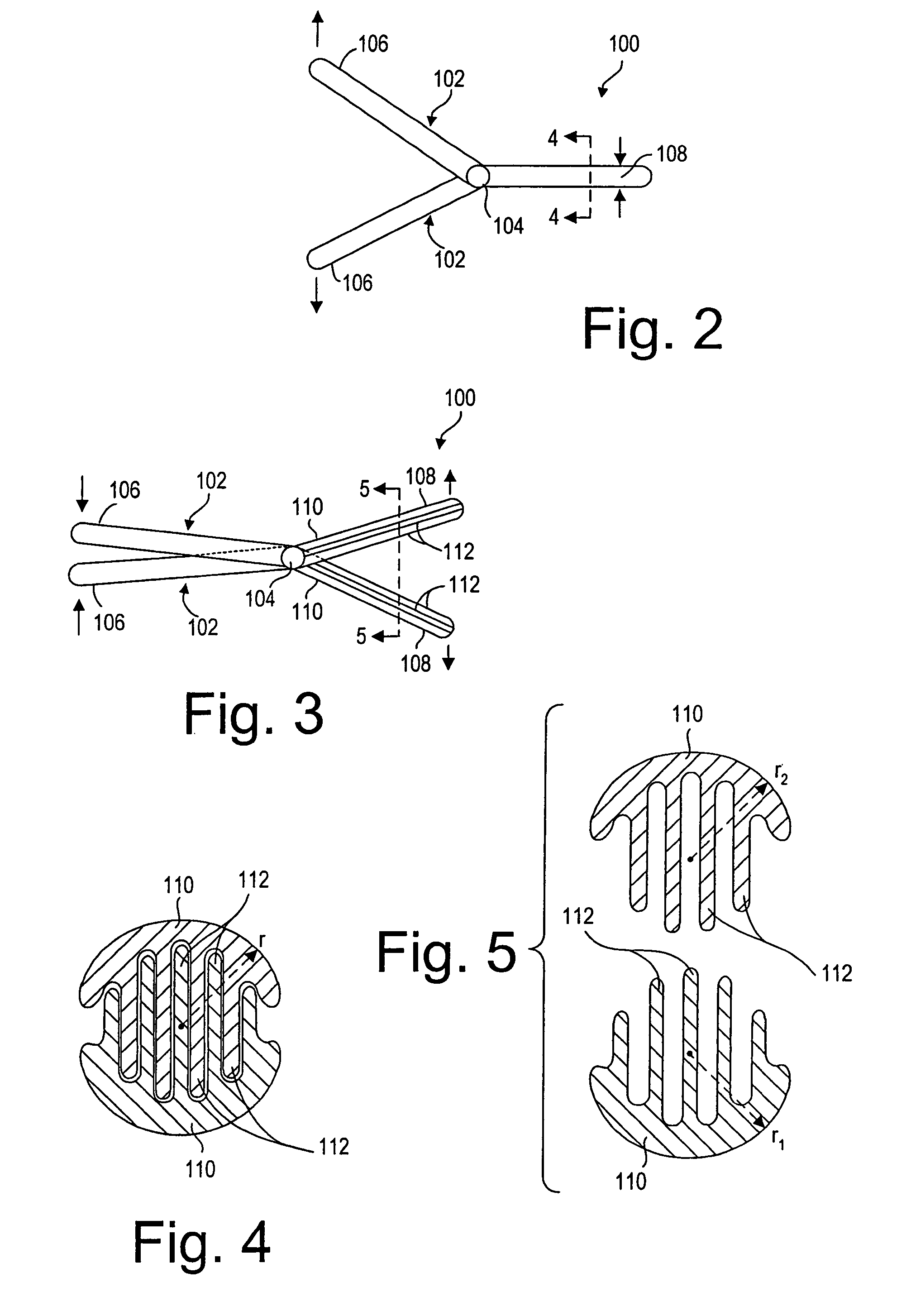 Apparatus and methods for reducing compression bone fractures using high strength ribbed members