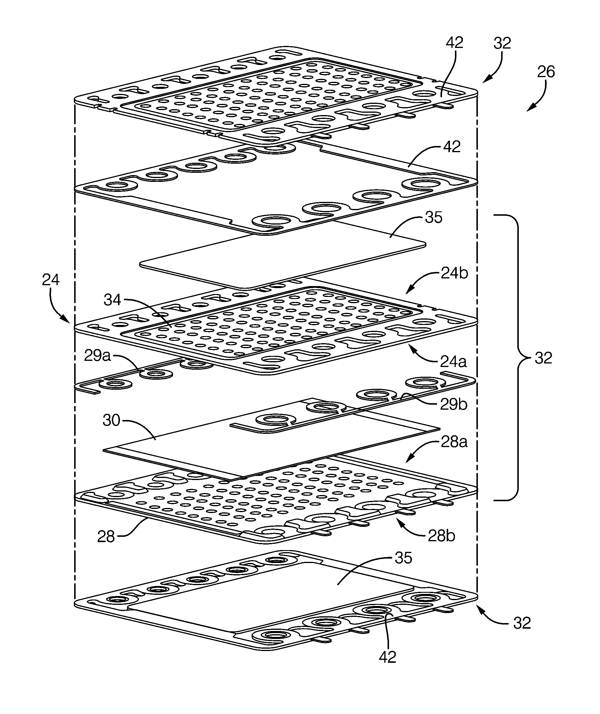 Method of making a solid oxide fuel cell stack