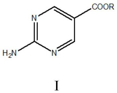 A kind of convenient preparation method of 2-aminopyrimidine-5-carboxylate