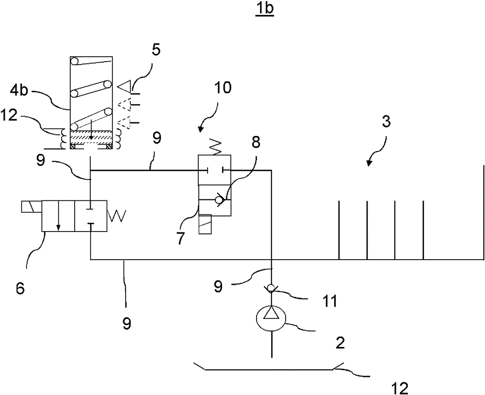 Assembly for supplying lubrication to the bearings of a combustion engine of a motor vehicle