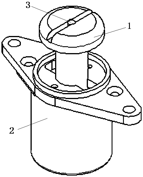 Anti-vibration quick-release lock