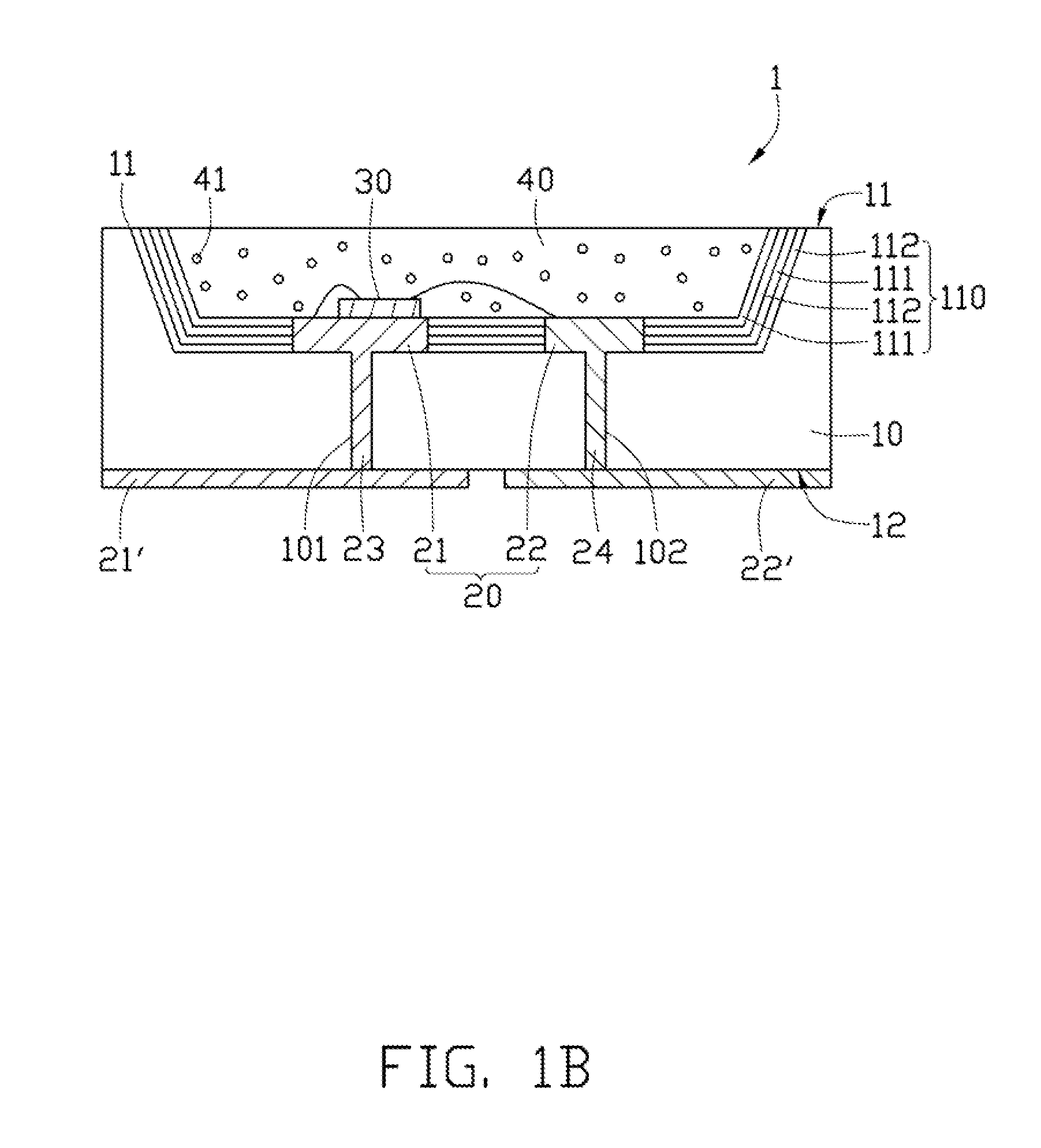 Light emitting diode package and manufacturing method thereof