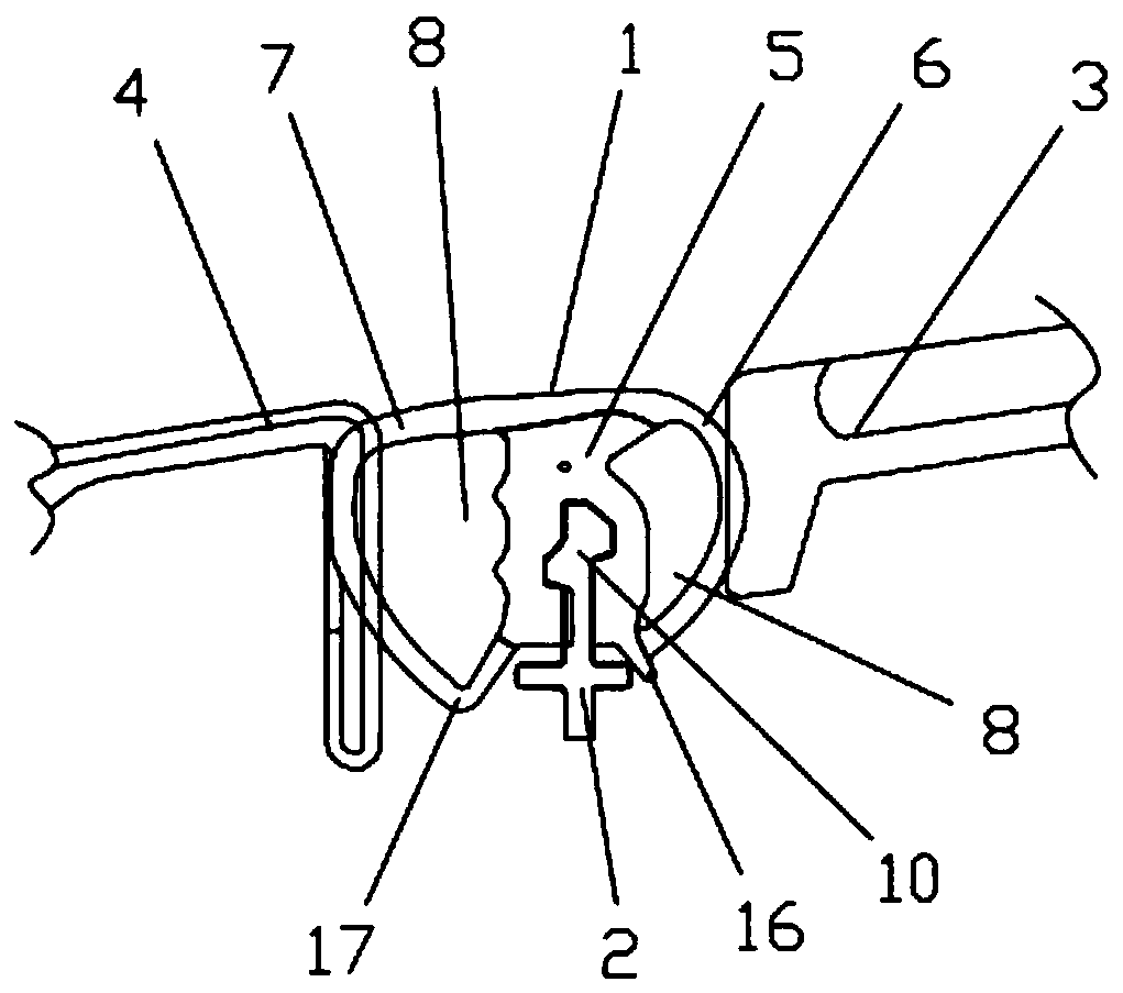 Two-way sealing device for vehicle skylight