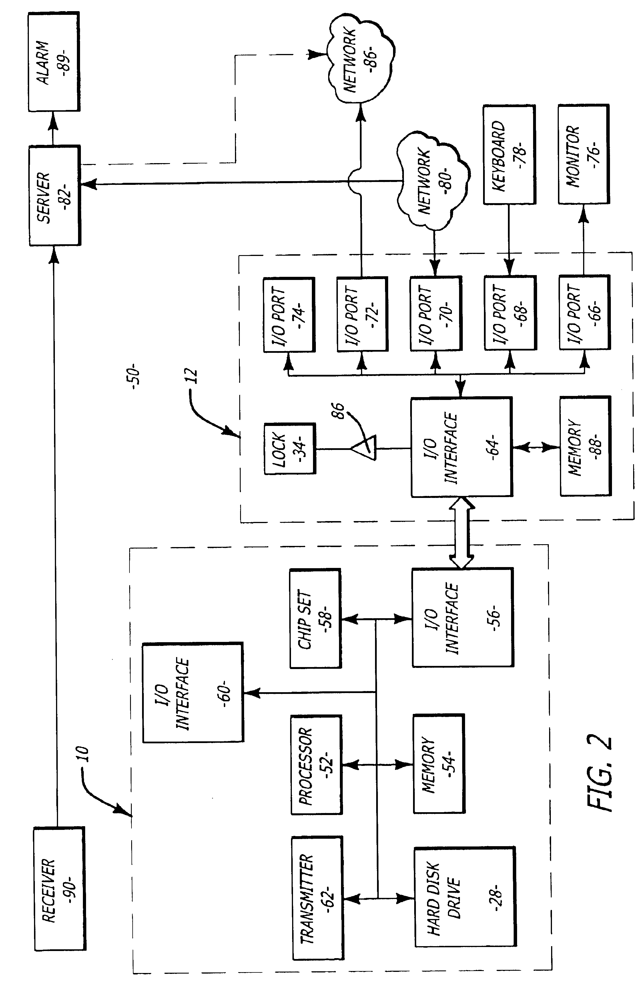 Locator for physically locating an electronic device in a communication network